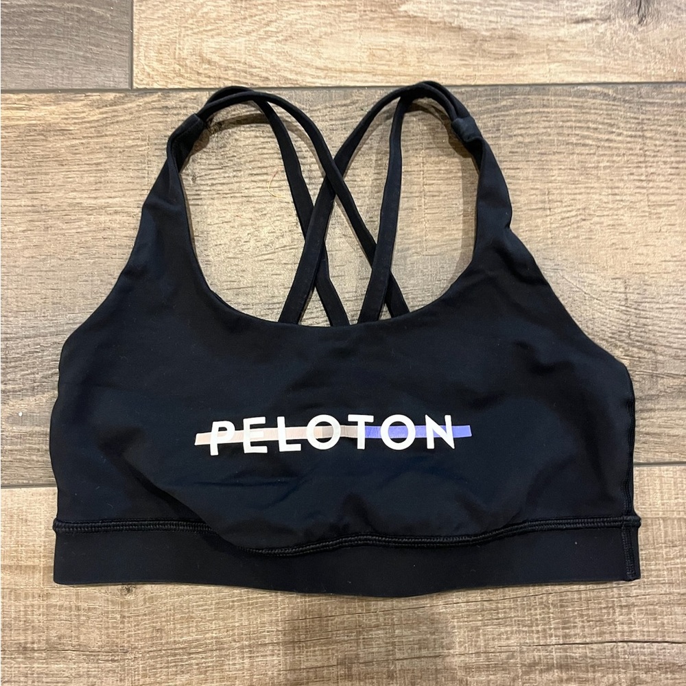 Lululemon/Peloton; energy sports bra
